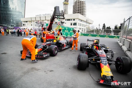 “Formula 1”in pərdəarxası - FOTOREPORTAJ