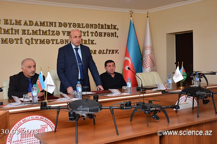 AMEA-nın Coğrafiya və Zoologiya institutları pilotsuz uçan aparatla təmin edilib
