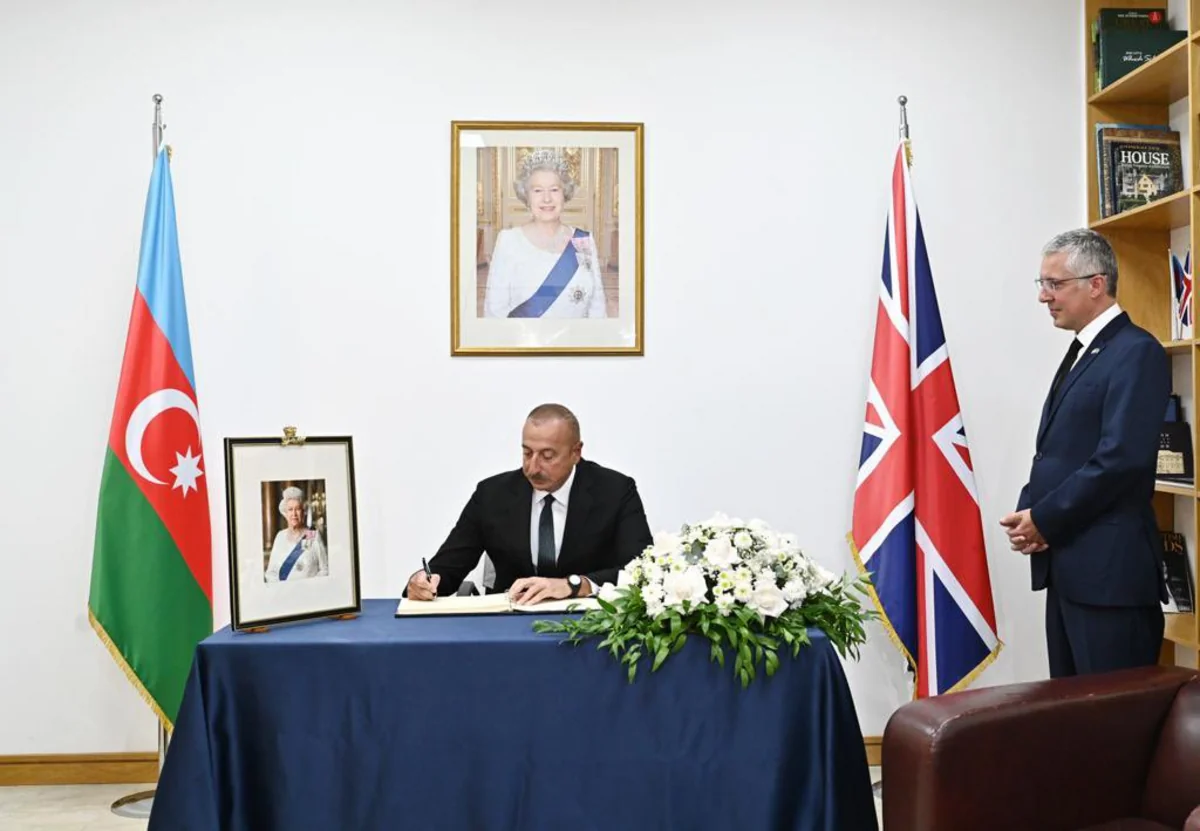 Britaniya səfiri Azərbaycan Prezidentinə təşəkkür edib