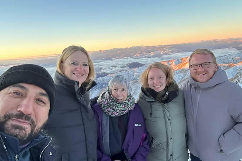 International travelers visit Azerbaijan's Kalbajar and Lachin districts