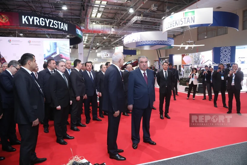 Tacikistan Prezidenti SPECA sərgisini ziyarət edib