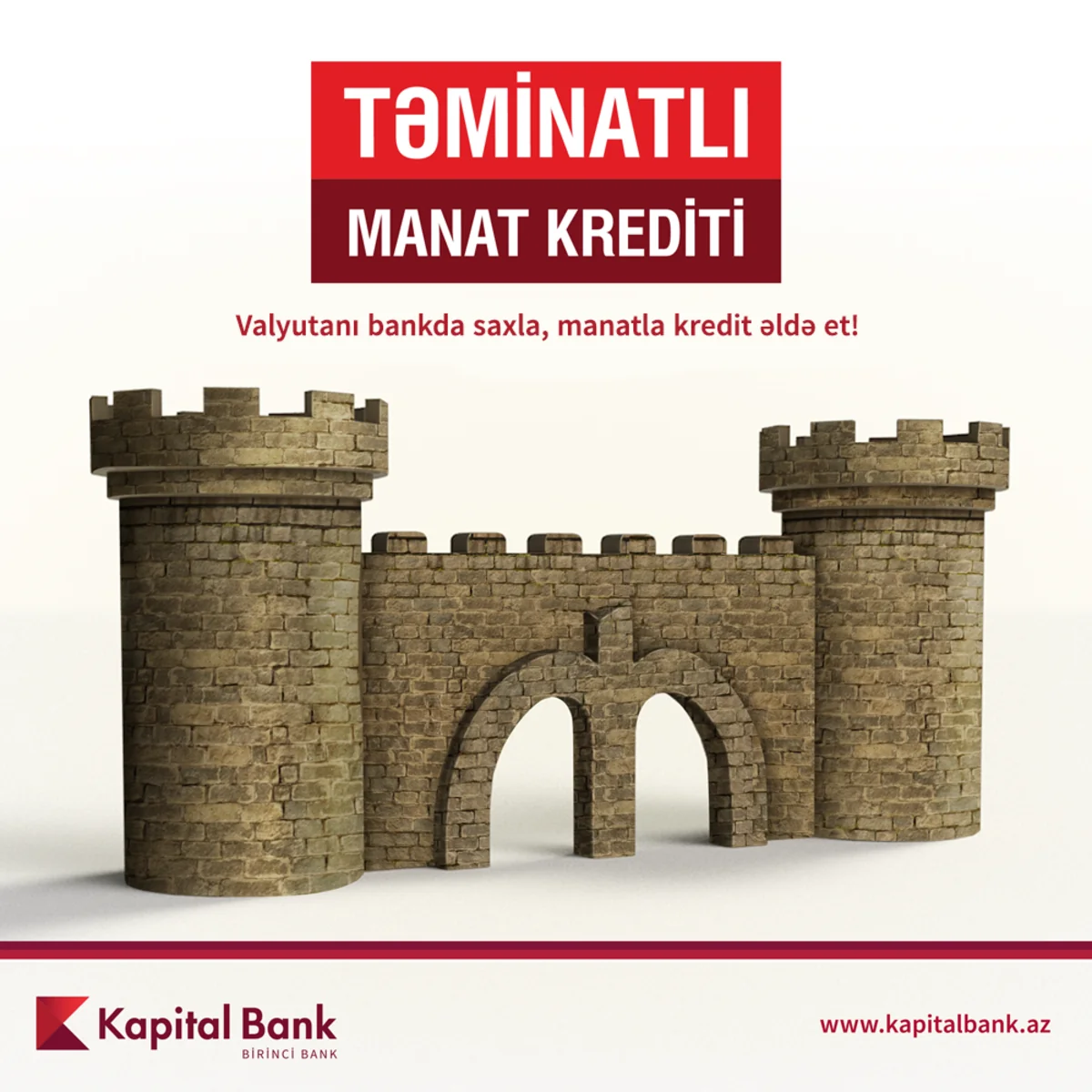 “Kapital Bank” təminatlı manat krediti təklif edir