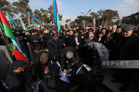Şəhid Orxan Əsgərov İkinci Şəhidlər xiyabanında dəfn edilib - YENİLƏNİB-5