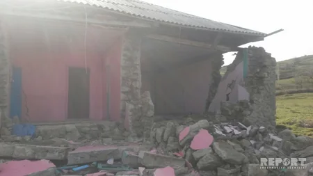 Şabranda sürüşmə baş verib, 5 evə ziyan dəyib - FOTO - VİDEO