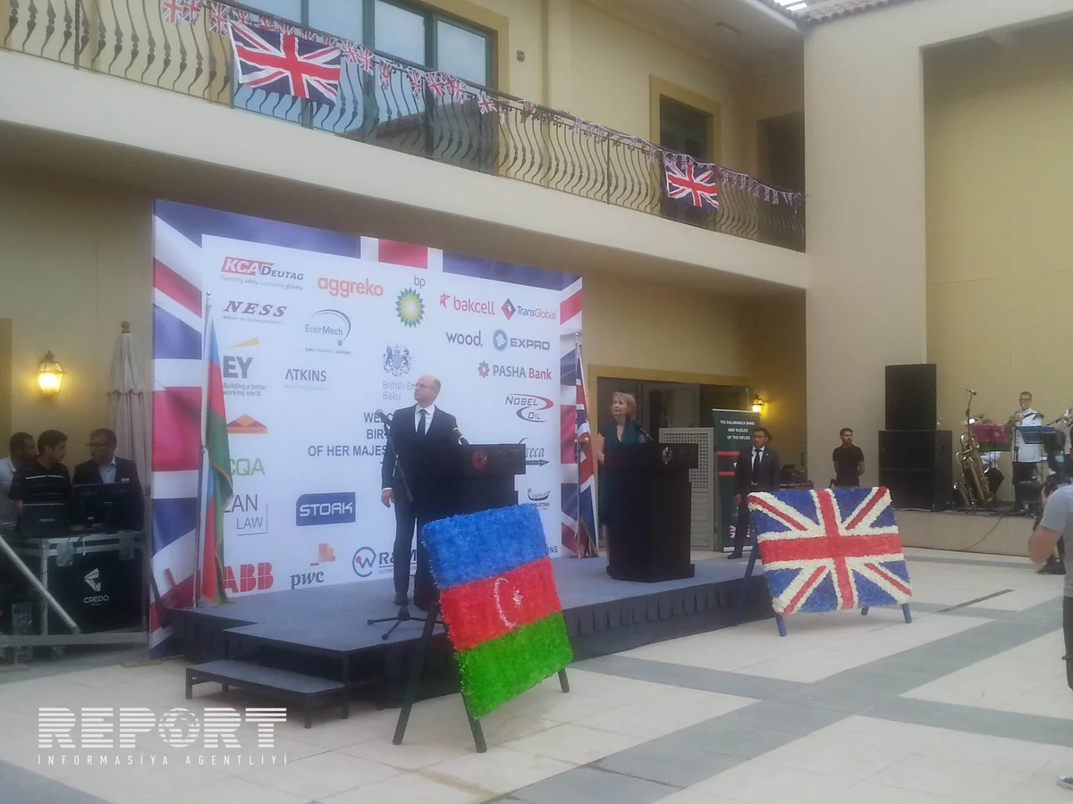 Baku celebrates British Queen's birthday