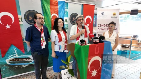 İstanbulda “Valide Sultan” gəmisində “Zəngəzur sənətkarlığı” sərgisi keçirilib