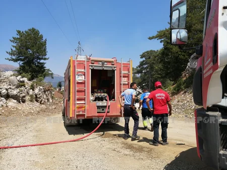 Muğlanın Köyceyiz rayonunda daha bir güclü yanğın başlayıb