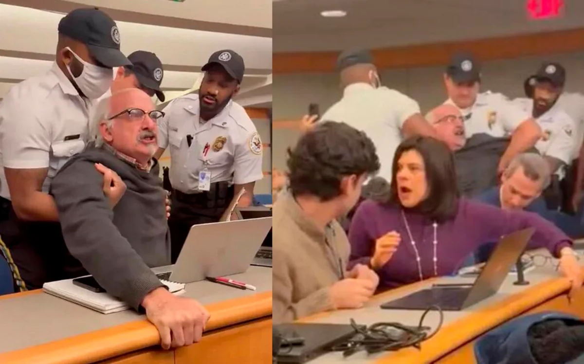 Blinken forcibly removes two reporters protesting during his final press conference