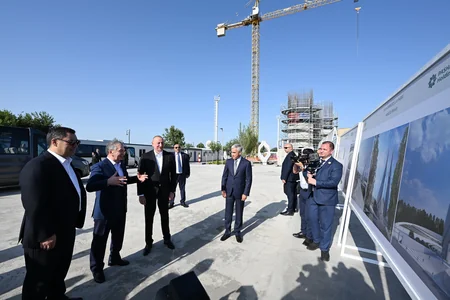 Azərbaycan, Özbəkistan və Qırğızıstan prezidentləri Şuşada gəziblər - YENİLƏNİB