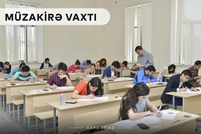 “Müzakirə vaxtı”: Pandemiya dövründə ilk qəbul imtahanları