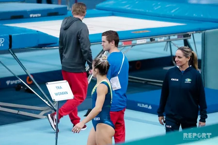 Milli Gimnastika Arenasında ilin ilk yarışı - REPORTAJ