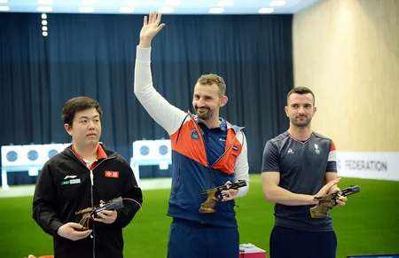 Bakıda keçirilən atıcılıq üzrə Dünya Kubokunda növbəti medalçılar bəlli olub