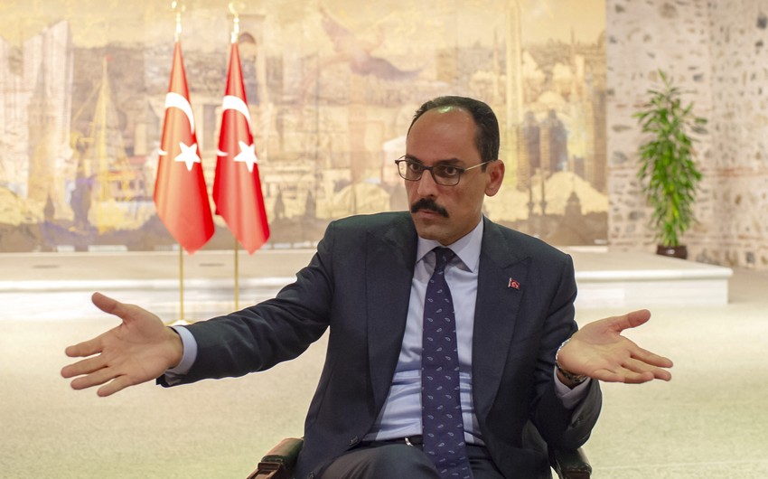 İbrahim Qalın: Rusiyanın mülki şəxsləri hədəf alması sülh danışıqlarına mane olur”