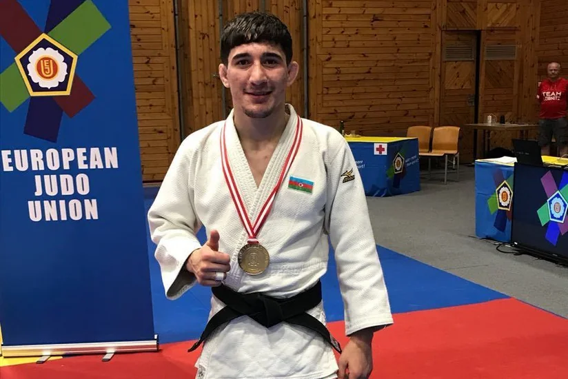 Young Azerbaijani judoka crowned world champion - PHOTO