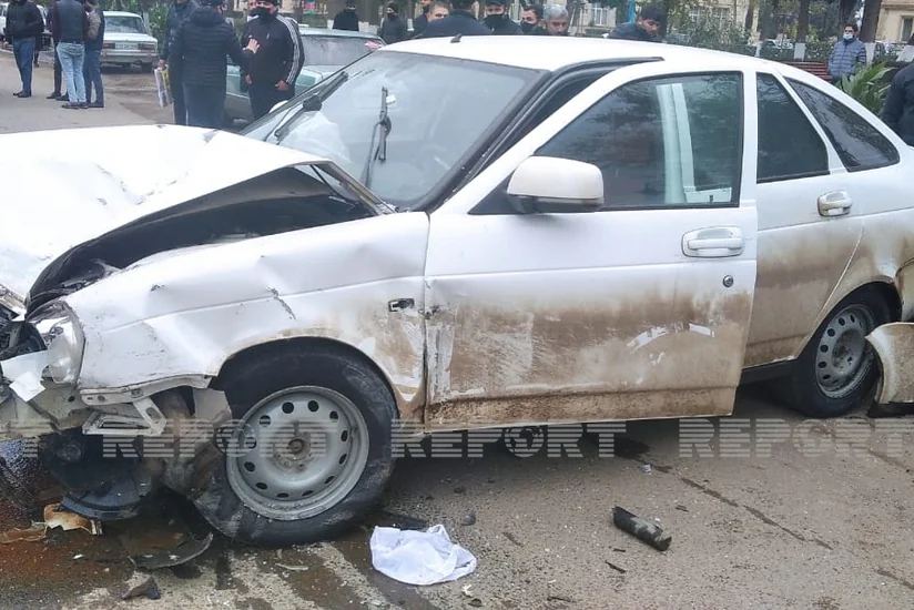 Cəlilabadda zəncirvari yol qəzası baş verib