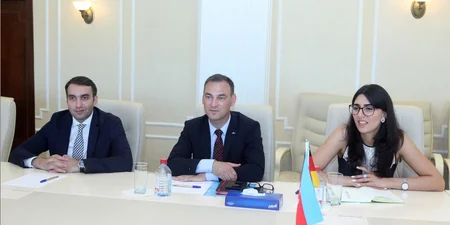 ƏƏSMN-də Alman-Azərbaycan Xarici Ticarət Palatasının nümayəndə heyəti ilə görüş olub