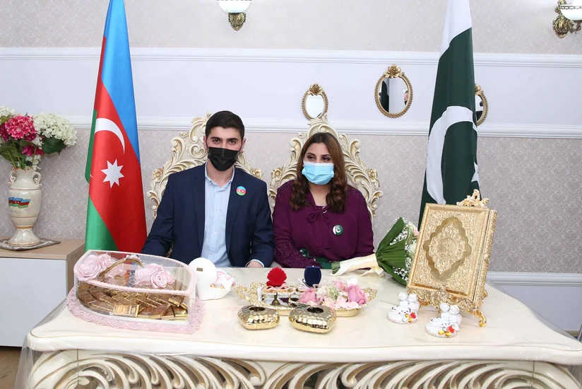 Azərbaycanlı gənc pakistanlı qızla evləndi
