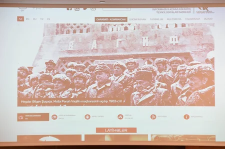 “Virtualkarabakh.az” portalının yeni versiyası təqdim olunub