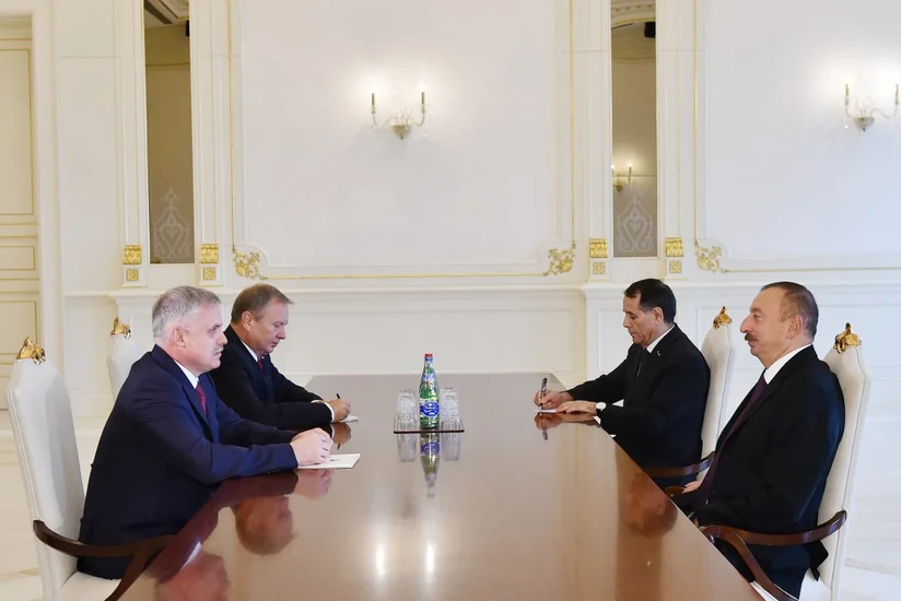 President Ilham Aliyev receives State Secretary of Belarusian Security Council