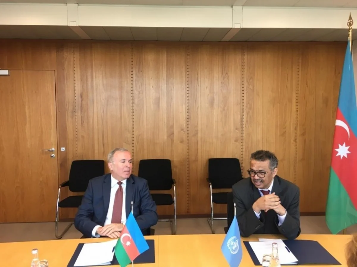 Azerbaijan, WHO sign donation agreement