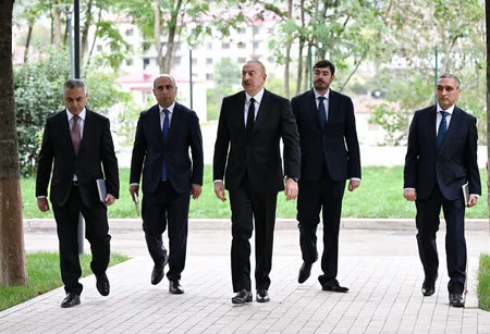 Prezident İlham Əliyev Qarabağ Universitetinin təmirdən sonra açılışında iştirak edib - YENİLƏNİB-4