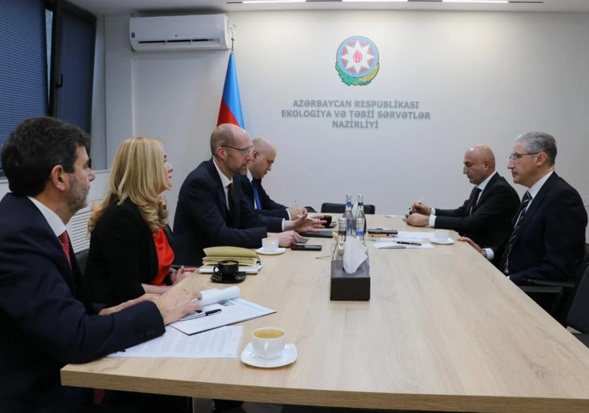 Azerbaijan’s minister of environment mulls preparations for COP29 with EBRD delegation