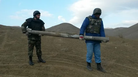 Xızıda 172 ədəd partlamamış hərbi sursat aşkar edilib