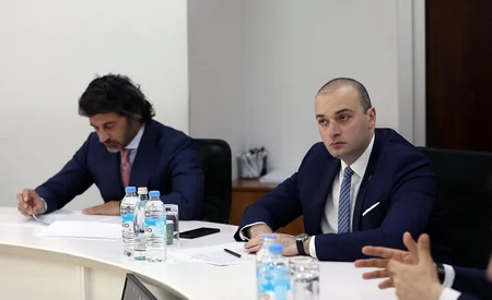 Правящая партия Грузии проводит собрание