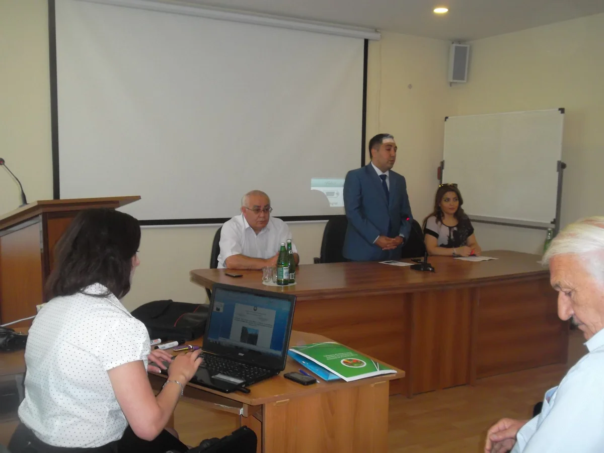 Quba fermer evi”ndə intensiv bağçılıq sahəsi üzrə seminar keçirilib