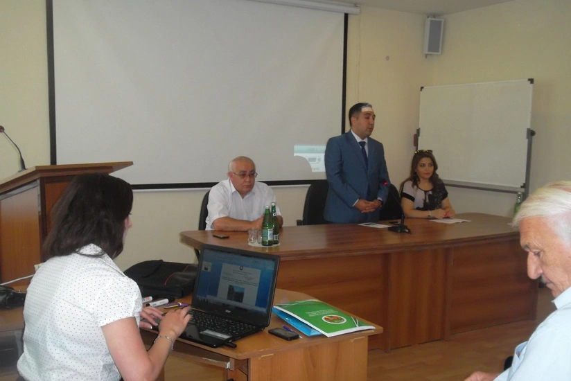 Quba fermer evi”ndə intensiv bağçılıq sahəsi üzrə seminar keçirilib