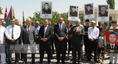 Şərurda kənd sakinləri öz hesabına “Şəhidlər” məscidi tikir