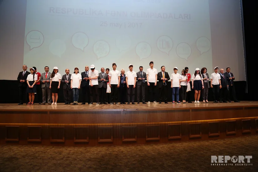 Respublika fənn olimpiadaları qalibləri mükafatlandırılıb