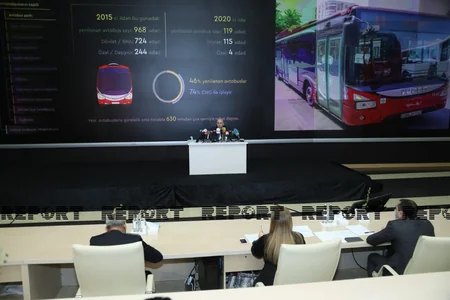 BNA: Bu il və gələn il paytaxta 320 yeni avtobus gətiriləcək