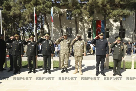 Abşeronda şəhid tankçıların xatirəsi əbədiləşdirilib