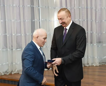 President Ilham Aliyev attends ceremony dedicated to 2018 sporting results