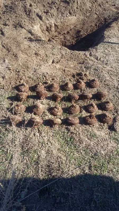 Cocuq Mərcanlıda tank və piyada əleyhinə minalar aşkar edilib