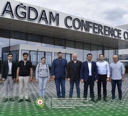Çexiya-Azərbaycan parlamentlərarası dostluq qrupu Ağdama səfər edib