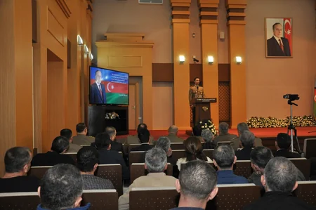 FHN-in Akademiyasında “Heydər Əliyev İli”nə həsr edilmiş tədbir keçirilib
