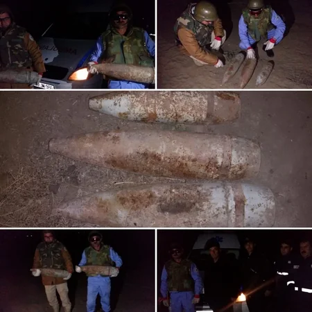 Goranboyda 3 top mərmisi aşkarlanıb