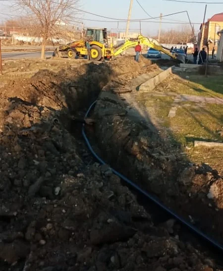 Ağcabədidə 7 çoxmənzilli yaşayış binasına mərkəzi şəbəkədən su veriləcək