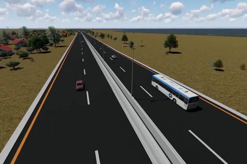 Bakıdan Rusiya sərhəddinə yeni avtomobil yolunun tikintisinə başlanılıb