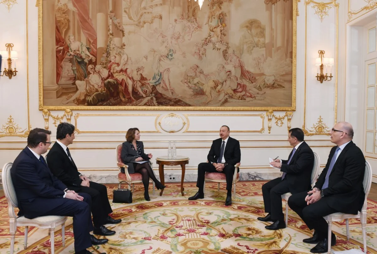 President Ilham Aliyev met with Vivaction Company president and Deputy CEO of SUEZ Environment