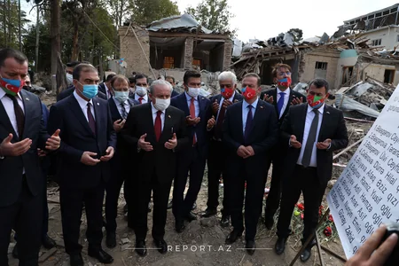 Türkiyə parlamentinin sədri Gəncədədir