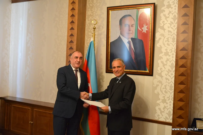 Elmar Məmmədyarov BMT-nin Azərbaycandakı Rezident Əlaqələndiricisi ilə görüşüb