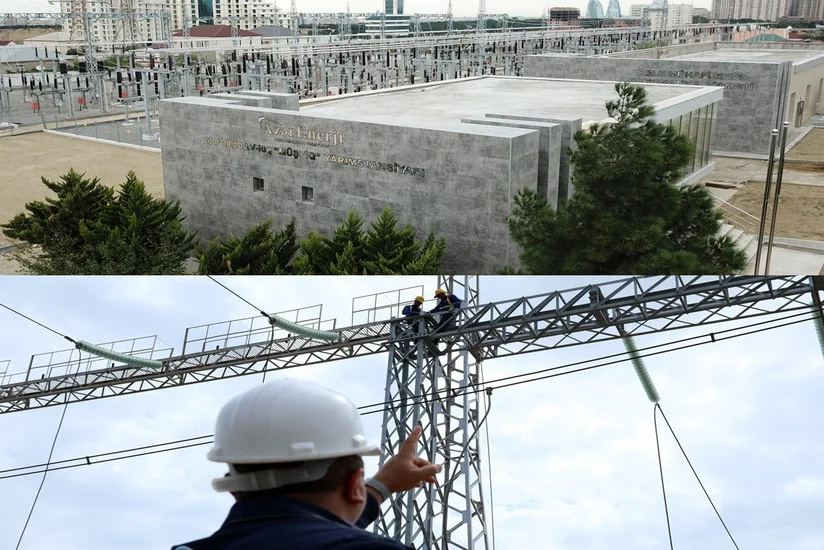 Bakının əksər hissəsini işıqla təmin edən 220 kV-luq yarımstansiyalar yenidən qurulur