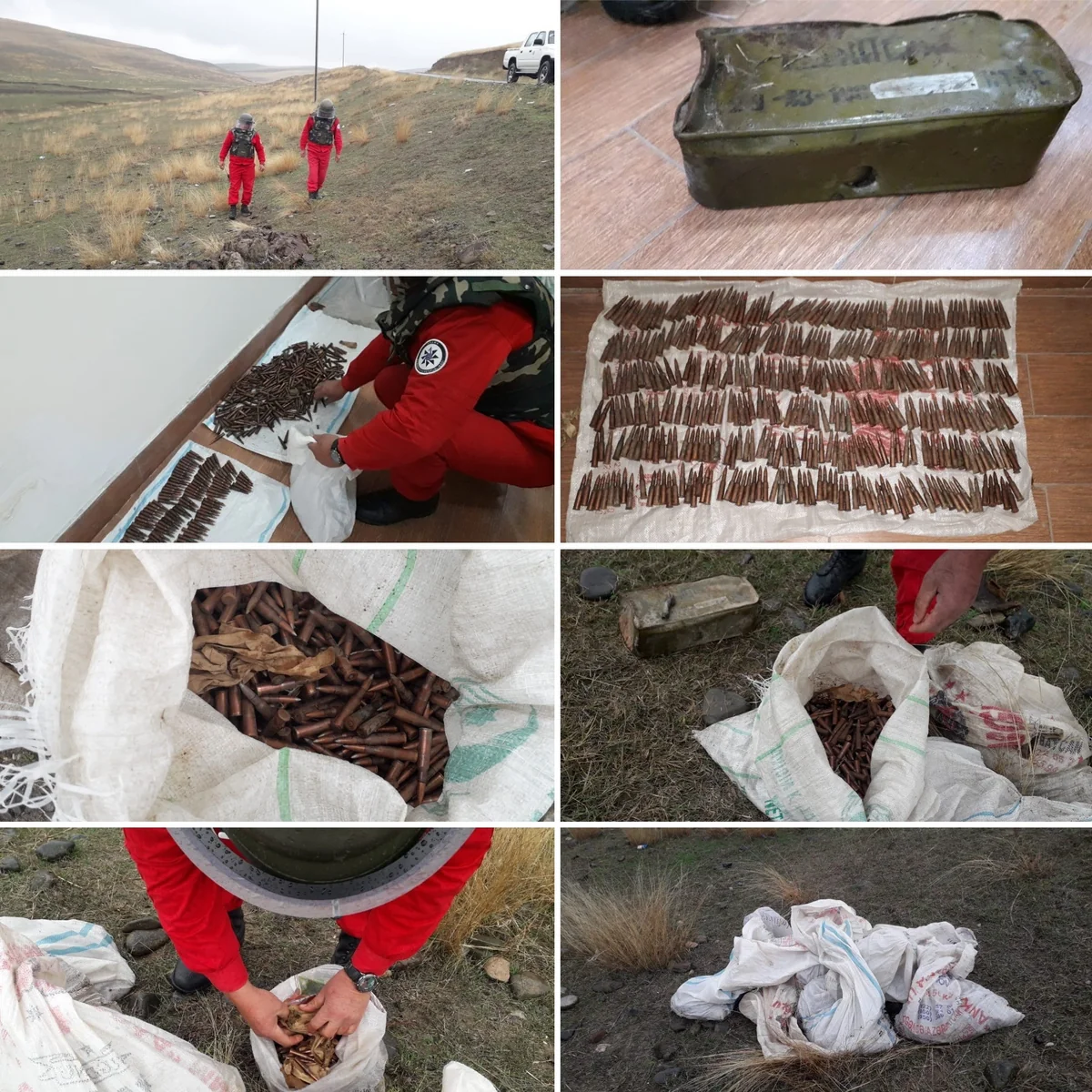 Qazaxda 8356 patron tapılıb