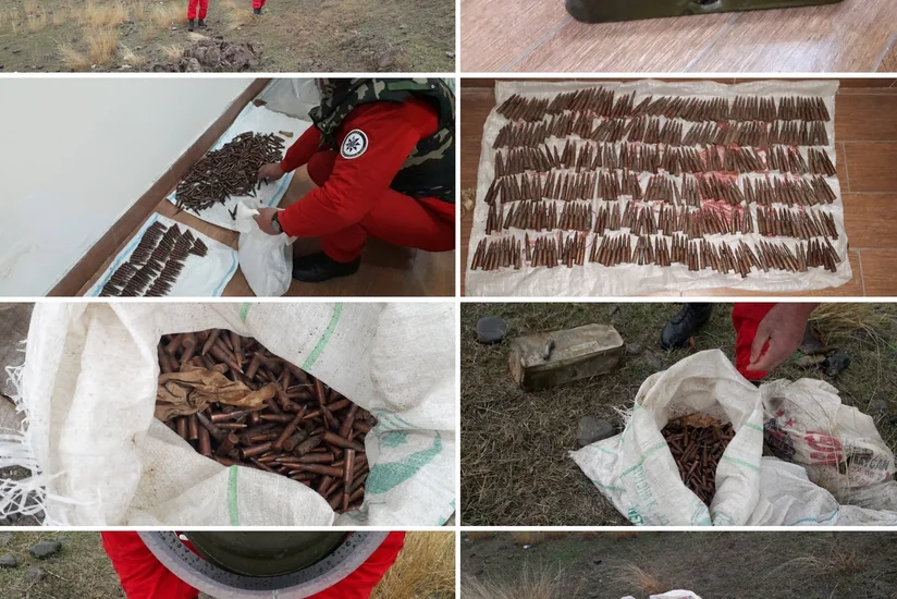 Qazaxda 8356 patron tapılıb