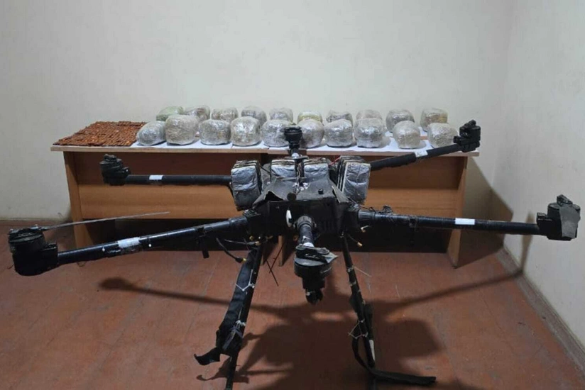 Dövlət sərhədində aşkar edilmiş uçuş aparatı ələ keçirilib