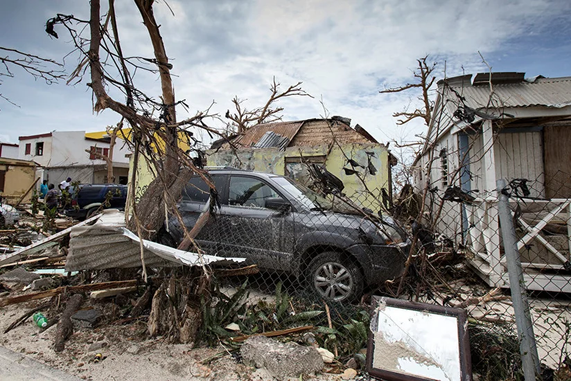 ABŞ-ın Corciya ştatında qasırğa səbəbindən fövqəladə vəziyyət elan olunub
