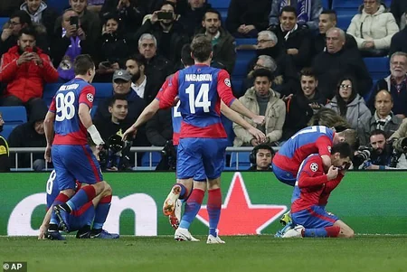 ЦСКА разгромил Реал в гостевом матче Лиги чемпионов